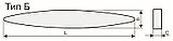 Брусок шлифовальный Б 35х15х225 мм V "Лодочка" для заточки ножей, фото 4