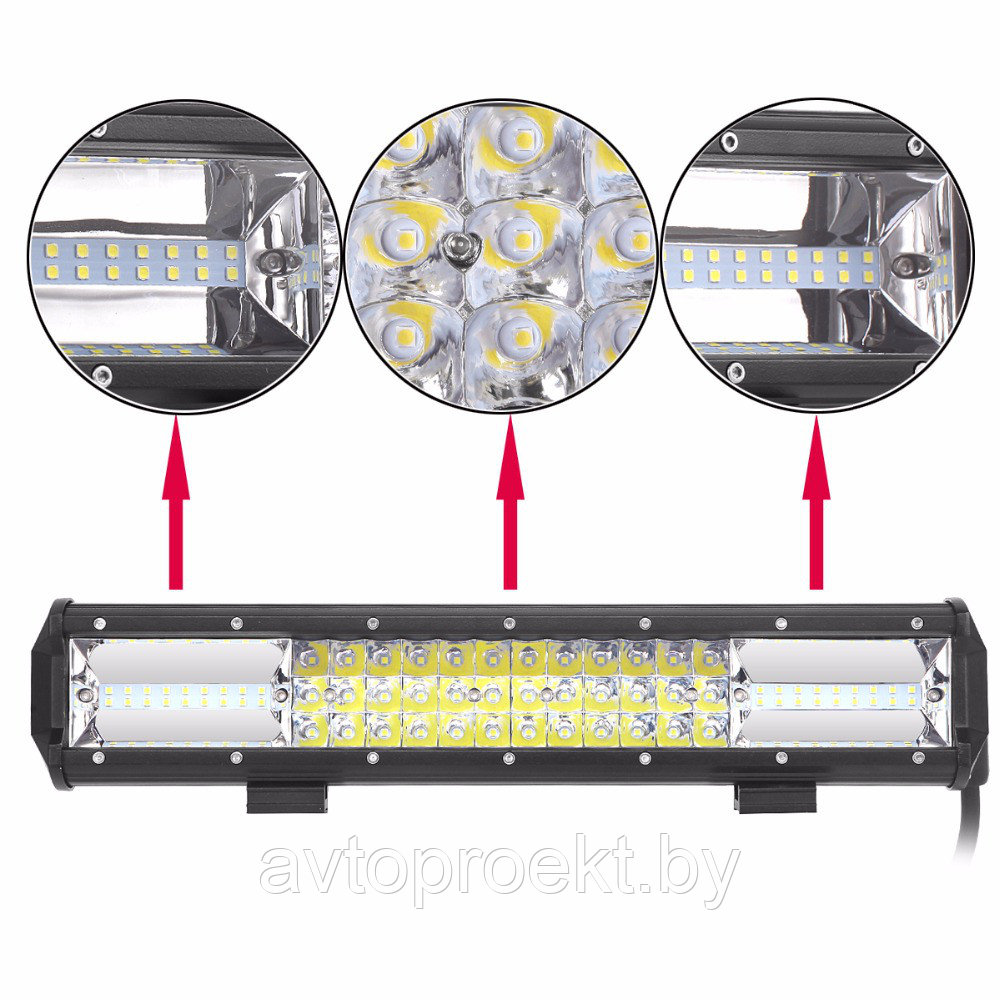 Led балка A41-216 белая combo - фото 4 - id-p73749899