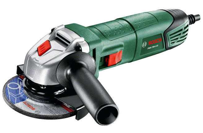 Одноручная углошлифмашина BOSCH PWS 700-115, фото 2