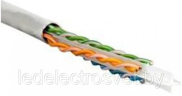 Кабель связи витая пара F/UTP экранир. (23AWG) кат.6 4х2 (305м) (м) ITK LC1-C604-311 - фото 1 - id-p73750520