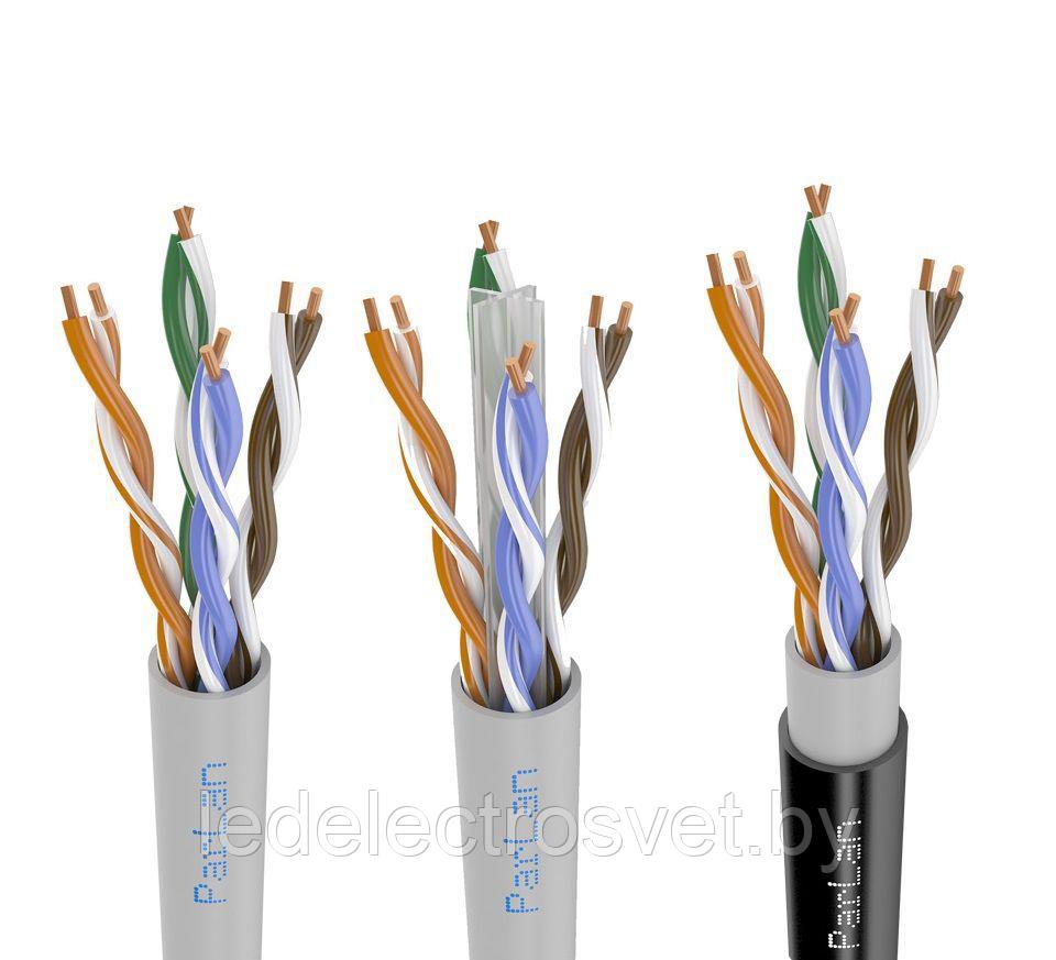 Сетевой кабель U/UTP Cat5e 1х2х0,52 ZH нг(А)-HF - фото 1 - id-p73750529