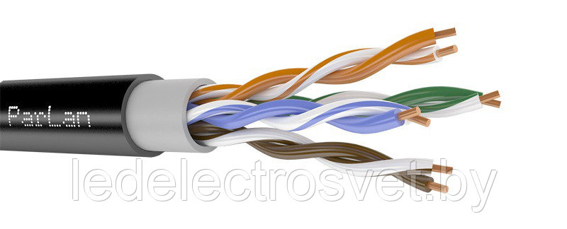 Сетевой кабель U/UTP Cat6 4х2х0,57 PVC