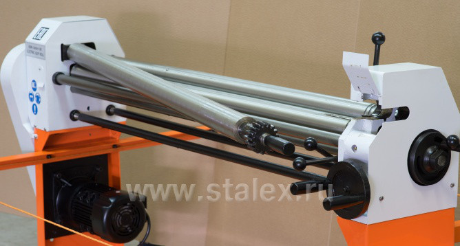 Станок вальцовочный электромеханический STALEX ESR - 1300x1.5E - фото 4 - id-p73753108