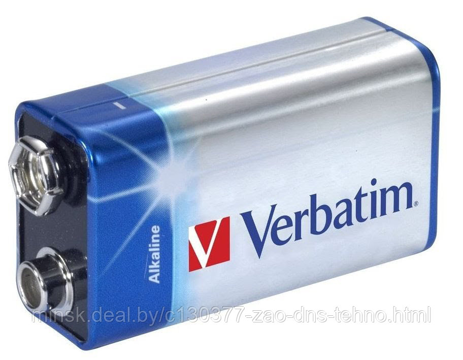Батарейка 9V "Крона" Verbatim алкалайн