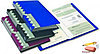 Визитница 3-рядная на 120 визиток Office Point, 19х11 см., обложка - пластик, черная