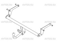 Фаркоп AvtoS для Renault Duster (2010-)/ NISSAN TERRANO (2014-) (с электрикой)