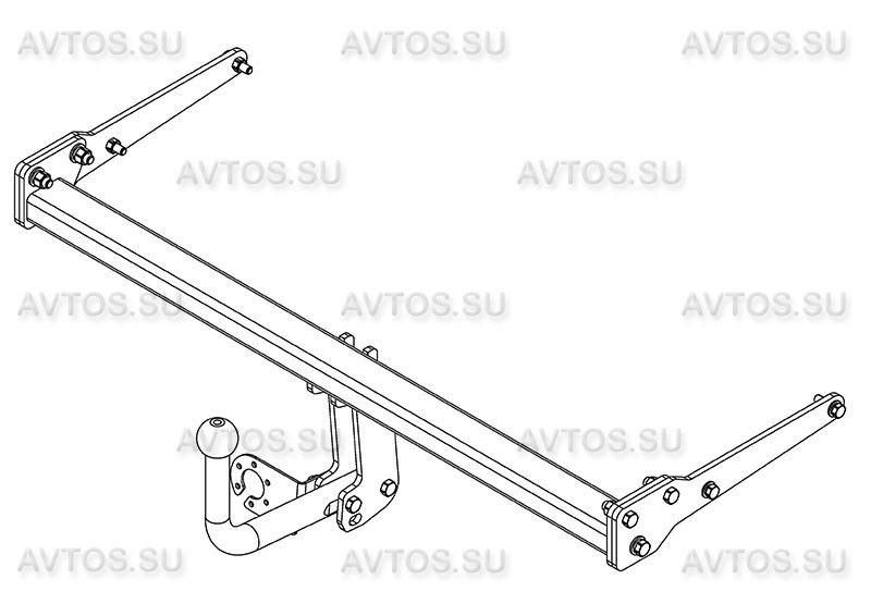 Фаркоп AvtoS для SUZUKI SX 4 S-CROSS (2013-)